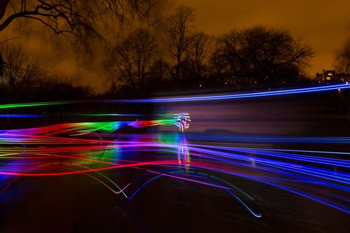 Ghost Peloton 幽灵部队 绚丽夜光骑行 