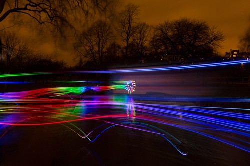 Ghost Peloton 幽灵部队 绚丽夜光骑行 