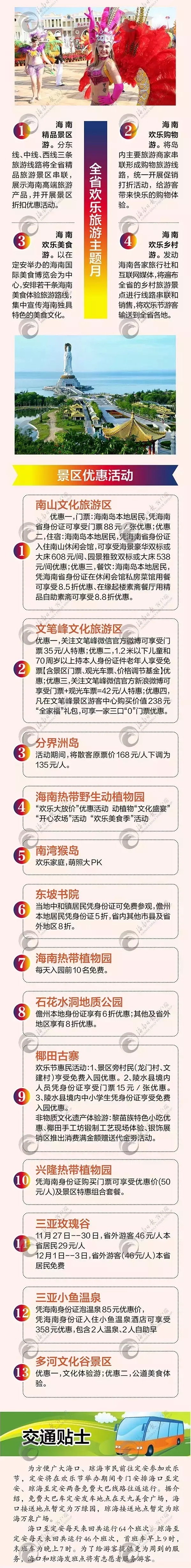 一图读懂2015海南欢乐节活动亮点(图2) 一图读懂2015海南欢乐节活动亮点(图2)