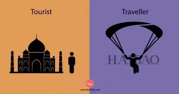 旅游和旅行有什么不同,让这13张图告诉你!(图13) 旅游和旅行有什么不同,让这13张图告诉你!(图13)