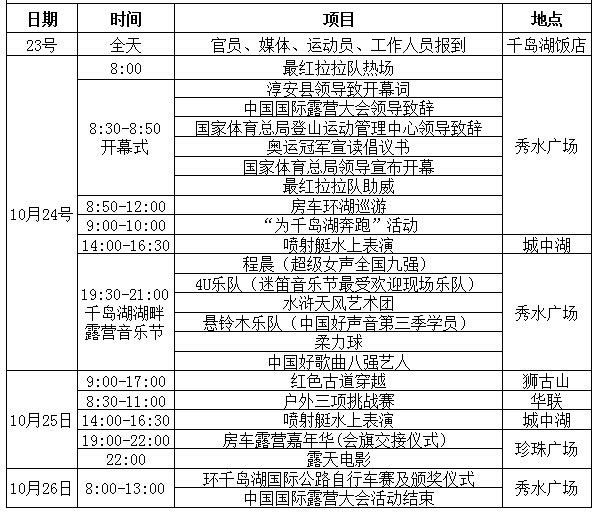 “2014中国国际露营大会(千岛湖站)”摄影大赛征稿启事(图2) “2014中国国际露营大会(千岛湖站)”摄影大赛征稿启事(图2)