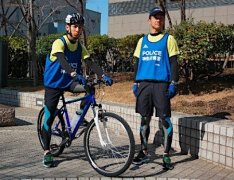 日本将出动“自行车骑警” 陪跑横滨马拉松