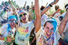2015海南露博会：跟着明星一起color run！感受五彩斑斓的运动世界