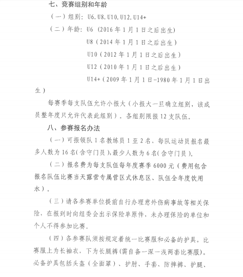 【赛事报名】关于举办2023年长三角一体化城市单排轮滑球超级联赛的通知(图4)