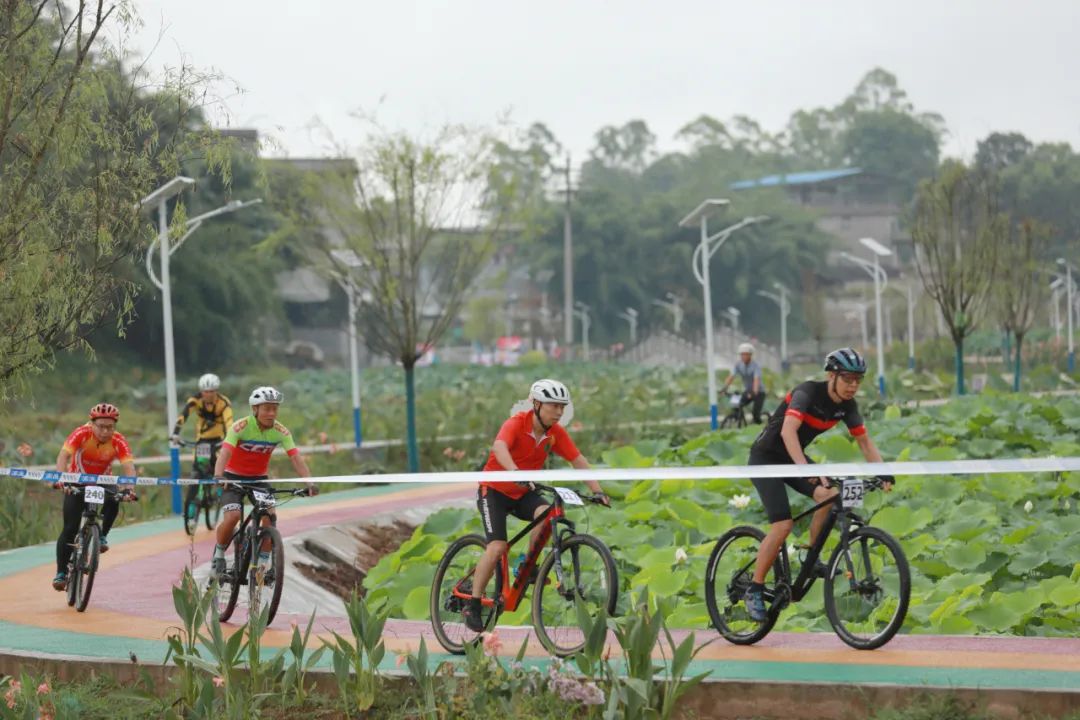 2024第六届江安大妙荷花山地自行车赛圆满举行(图13)
