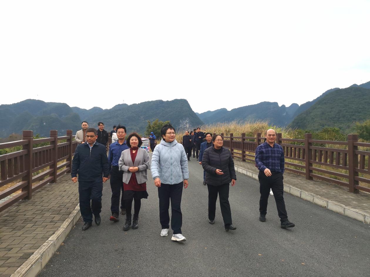 河北省政协副主席常丽虹率队考察广西东兰坡豪湖国家湿地公园：以康养产业助推“红色东兰，绿色崛起”(图2)