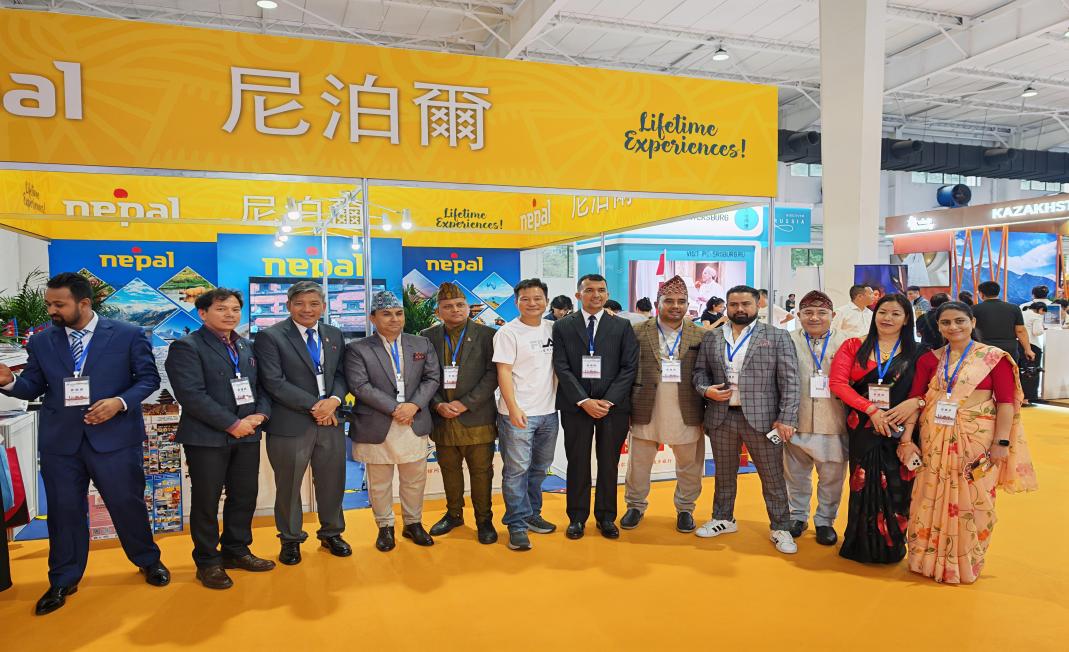 尼泊尔国家旅游局代表团赴华参展并访问露营之家(金华)供应链贸易中心(图1) 尼泊尔国家旅游局代表团赴华参展并访问露营之家(金华)供应链贸易中心(图1)