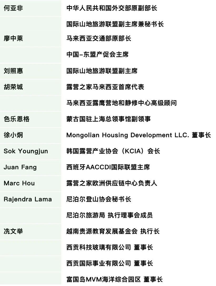 重磅揭秘|2026中国(金华山)国际露营大会研策会大咖阵容曝光(图2) 重磅揭秘|2026中国(金华山)国际露营大会研策会大咖阵容曝光(图2)